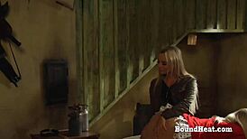 big ass lesbian slave bound dominated punished hard by femdom mistress