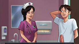 nurse micoe sucks patient's monster cock in hospital oral cumshot