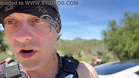 Blonde Pornstar's Bubble Butt Takes Monster Cock on Beach Thong Trailer