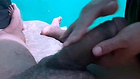 Your sexy latina ex massages you sensually with thick cream
