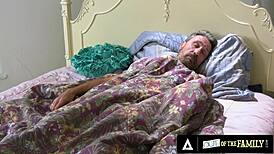 Sexy babe vanessa sky bent over for stepdad anal doggystyle