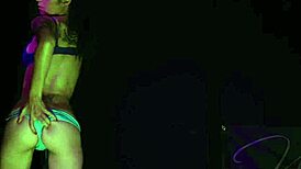 SEXY STRIPTEASE RIPS CLOTHES OFF DANCING!