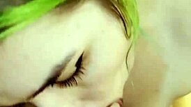 Goth Nikki Greaves Deepthroats Huge Cock in Steamy POV Blowjob