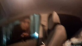 Risky handjob for hot teen on public street!
