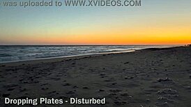Blonde Pornstar's Bubble Butt Takes Monster Cock on Beach Thong Trailer