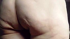 hey granny slut, you're nailing that hairy pussy like a pro