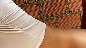 Hot latina stepsister fucked in sunlight papi yes!