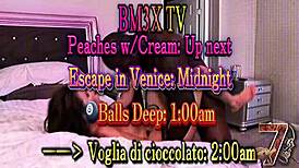 Peaches Presley Savors Thick Cream in Sultry Interracial Play