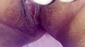 Watch this homemade tease as her big wet clit pussy drips horny juices begging for touch