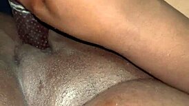wanna see this fat african pussy get dildoed hard?
