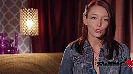 sensual girlfriend explodes in wild orgy tonight!