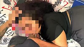 Brutal homemade wife gangbang creampies with friends watching close-up.