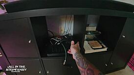 stepmom sold my gamestation now she sucks my huge cock pov 😈🔥