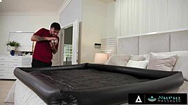 Huge Tits Cute Ebony Ameena Green Delivers Naughty Oiled Nuru Massage Ride With Deepthroat Cowgirl Lick