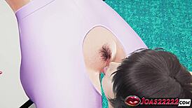 i'm hot secretary elisa fingering tight pantyhose pussy with dildo at work til squirt... oh god