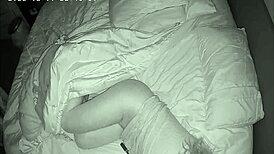 Milf wife rips clothes for kinky babysitter toy vibes! Shaved pussy orgasms spied in voyeur heat