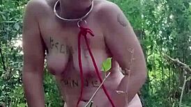 POV French Maid Slave Vibes Outdoor Bound and Bent Over!