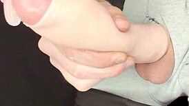 robbystrokes pumps foreskin extender for massive cumshot explosion 💦🔥