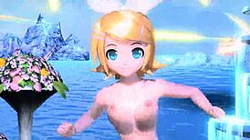 kagamine rin's huge tits and pussy nude mod exposed?