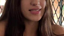 ever wonder what happens in first pov casting with busty skinny brazilian teen deepthroating monster cock?