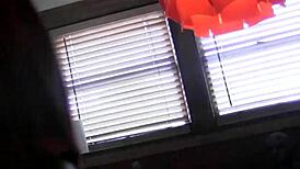 lesbian domina slaps slave's wet pussy hard