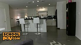 pov - ur hot gf elsa jean invitin gina valentina fer holiday trio ya know