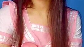 Aluna rams BUTTPLUG deep in her ass for professor in juicy bath scene!