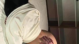 Homemade Wife's Big Ass Bounces in Doggy Doggystyle Cumshot Compilation