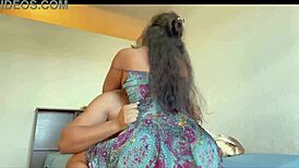 maid shows up no panties n i fuck her big ass latina pussy deep!!
