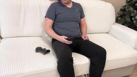 your friend's horny russian mom seduces with deepthroat and creampie ride