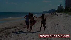 i got triple anal gangbanged rough bound outdoor by doms