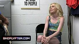 hey officer, you stripping this hot teen thief completely??
