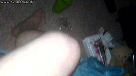 Young Vicky's Tight Pussy Stretched Wild by Her Vibrator!