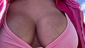 italian milf artemisia love stretches her big tits ass with huge anal dildo
