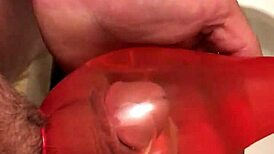 raw condom piss action floods every inch in part two