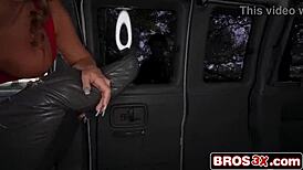 Hungry Big-Tit Milf Hunts Cock On Reverse Bangbus Ride