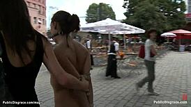 i'm bound tight in leather gettin fucked hard public like a kinky slut