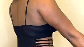 darkchocolatebarbie shakes huge ebony ass in bbc ripping clothes compilation