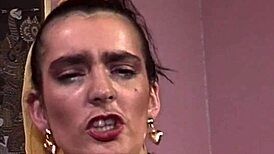 Brunette Milf In Sexy Stockings Gets Pussy Fucked And Ass Fingered