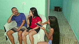 Risky Fling with Wife's Friend Caught in Heat