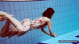 hey martina, keep showing that hot croatian body in the pool??