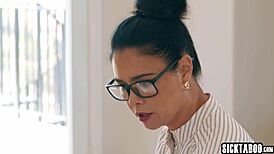 Horny Asian Milf Teacher Dana Vespoli Fucks Pussy Surprise
