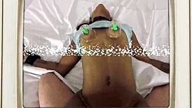 stepsis aria nicole sucks cock pov then bends for doggy pounding 😈👅