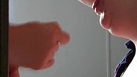 i just met this cheating wife slut who swallows