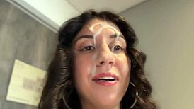 Beauty Cumwalks Publicly For Shiny New iPhone