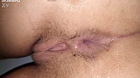 she's dripping wet post-fuck, that skinny housewife's tight body glistening