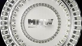 Inked Lexi Nicole Bent Over for Rome Major's Big Black Cock. Pussy Pounded Doggy Style Deep