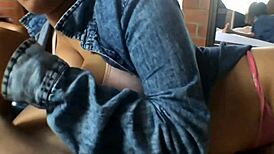 College Coed Swallows Cum Deep in Cute Mouth After Expert Dick Suck