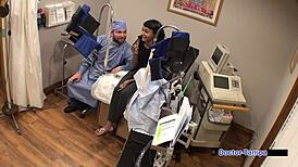 Dr Tampa Spreads Eliza Sheilds Shaved Pussy POV