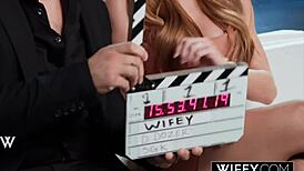 redheaded hotwife jessi rae rides jason luvs bbc deepthroat doggystyle creampie